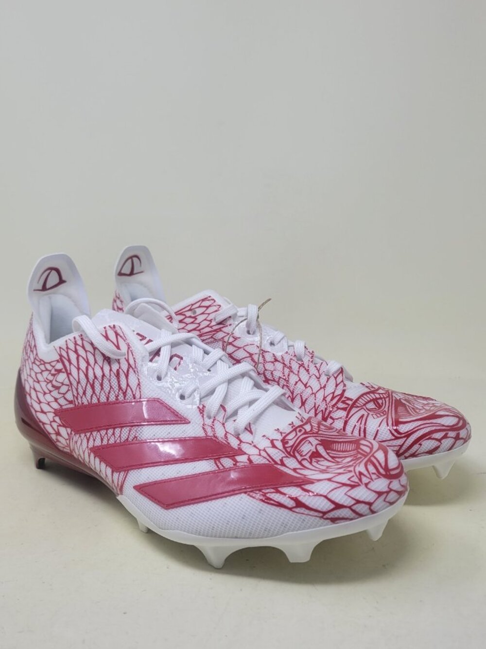 adidas Adizero Electric II Football Cleats Team Men's Size 12 Red/White IH8571